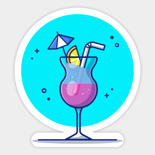 Summer Cocktail Drink Sticker